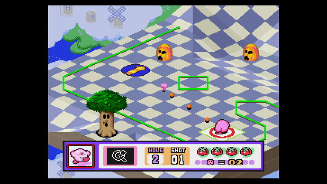 Kirby's Dream Course Screenshots Family Friendly Gaming